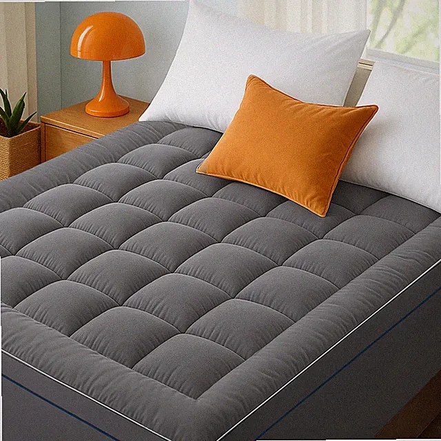 Bedsure Full Mattress Topper Pillow Top Pad Cover w/ Deep Pocket