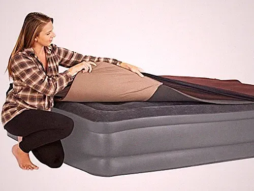 LIGHT SPEED LIGHTSPEED OUTDOORS FOAM TOPPER FOR AIR MATTRESSES - MAROON